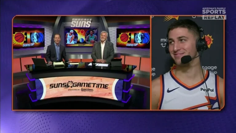 Collin Gillespie Postgame Broadcast Interview Phoenix Suns 11-12-25