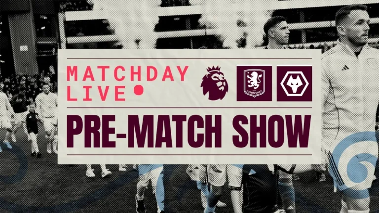 VILLA v WOLVES MATCHDAY LIVE