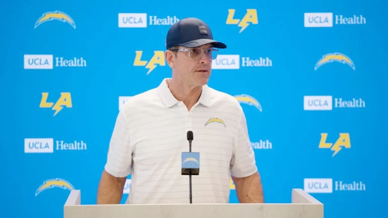 Harbaugh On Joe Alt Status & Titans Recap LA Chargers