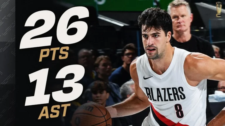 Deni Avdija (26 PTS & 13 AST) & Caleb Love (26 PTS) Were In SYNC vs Warriors November 21, 2025