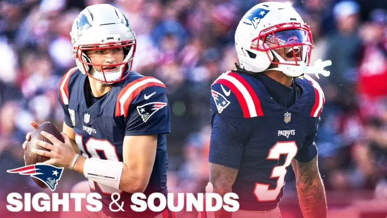 Sights & Sounds: Drake Maye Throws Two Touchdowns in Win vs. Falcons New England Patriots