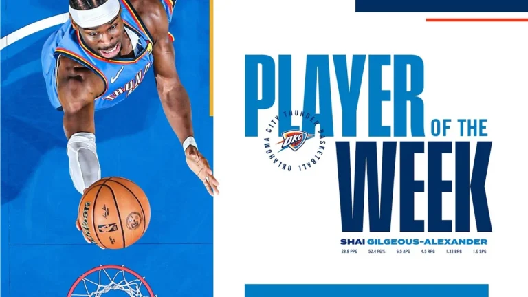 SGA Named NBA Western Conference Player of the Week Highlights November 3, 2025 OKC Thunder