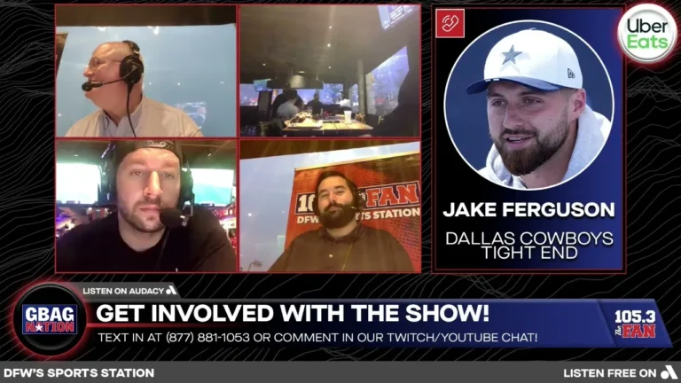 Jake Ferguson on Eagles Matchup 105.3 The Fan