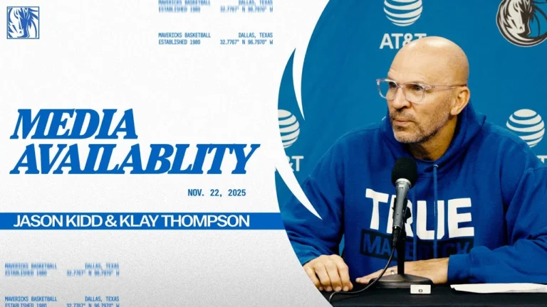 Jason Kidd & Klay Thompson Media Availability vs MEM 11 22 25