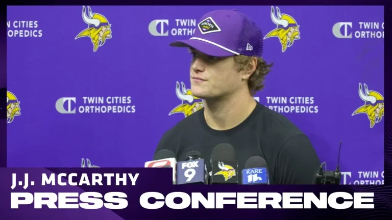 J.J. McCarthy on Improving His Game & Mechanics, Handling Pressure, Leadership from Veterans & More