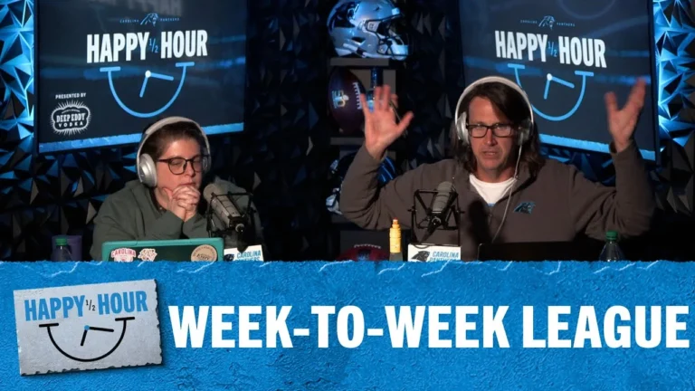 Week-to-Week League Happy Half Hour Ep. 179 Carolina Panthers