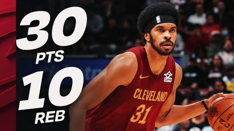 Jarrett Allen’s 30-PT DOUBLE-DOUBLE In Miami! November 12, 2025