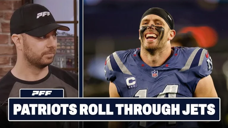 New York Jets vs. New England Patriots Review PFF Grade Release Show