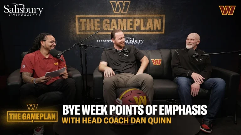 HC Dan Quinn on Bye Week Washington Commanders The Gameplan NFL