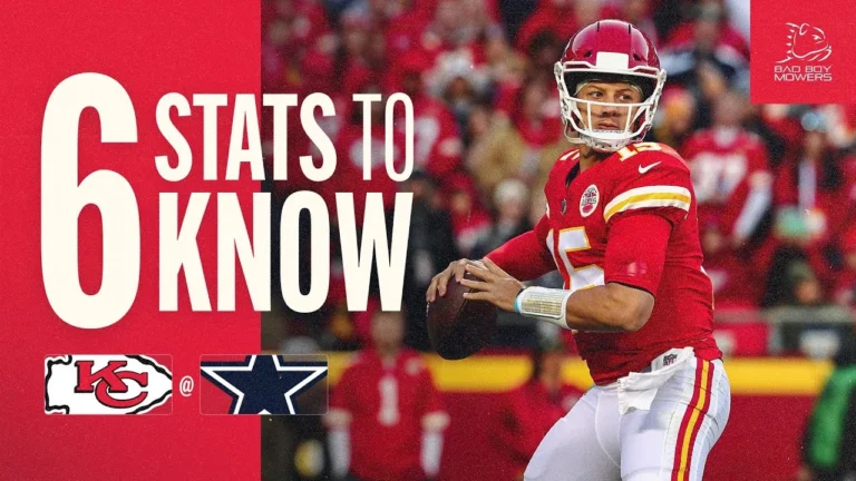 Week 13: Chiefs vs. Cowboys – Kansas City Comeback, Dallas Passing Game & More Six Stats to Know