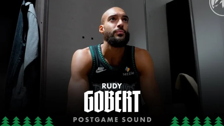 Trying To Set The Tone For The Team. Rudy Gobert Postgame Sound 11.09.25