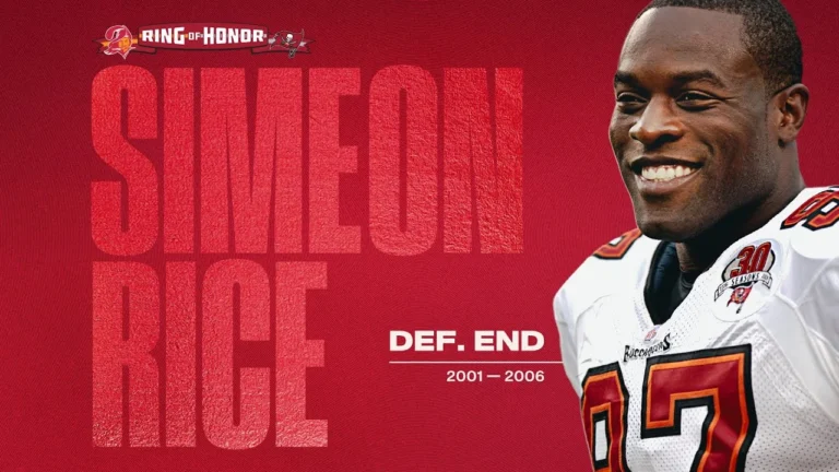 Simeon Rice: Welcome to the Ring of Honor Tampa Bay Buccaneers
