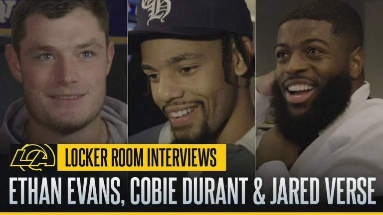 Ethan Evans, Cobie Durant & Jared Verse On Key Plays From 21-19 Win Over The Seahawks