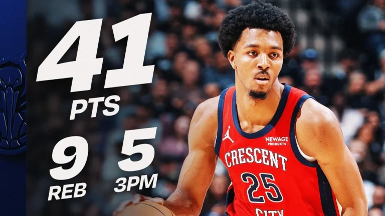 Trey Murphy Ties CAREER-HIGH In San Antonio! November 8, 2025