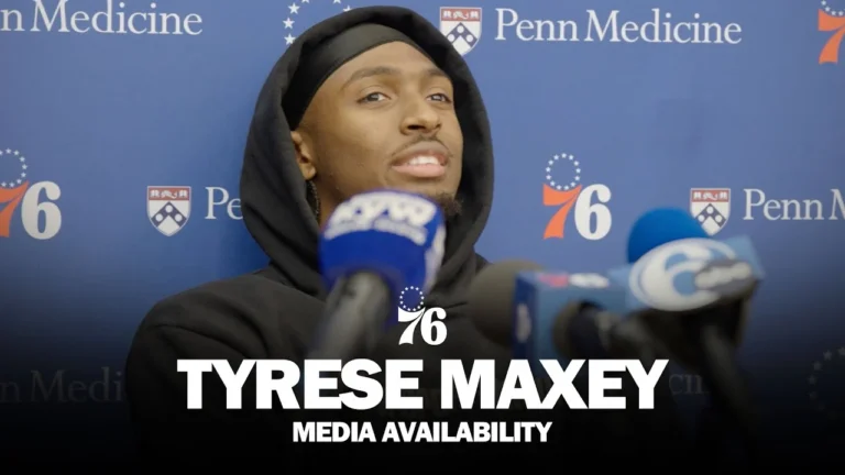 Philadelphia 76ers Practice Media Availability Tyrese Maxey 11.24.25