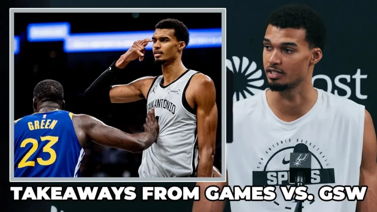 Victor Wembanyama on Back-and-Forth Finish in Second Matchup vs GSW