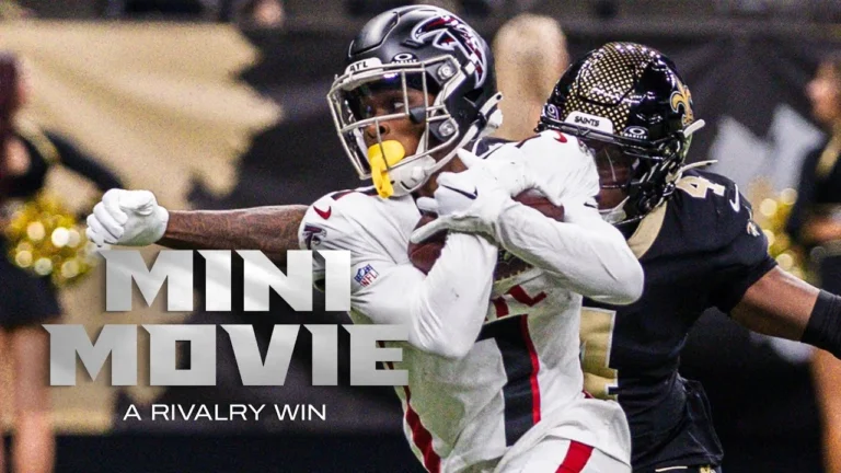 Falcons win rivalry game on the road against the Saints A Mini Movie