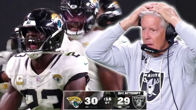 HEARTBREAKING OVERTIME ENDING Jaguars vs Raiders