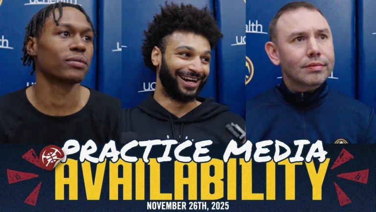 Denver Nuggets Practice Media 11 26 25