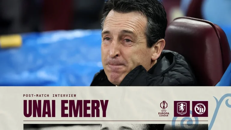 We are really focusing on this competition Unai Emery on Young Boys Victory POST MATCH