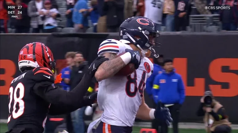 LOVELAND TD! Rookie TE scores in most improbable way
