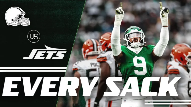 Every Jets sack from 6-sack game Week 10