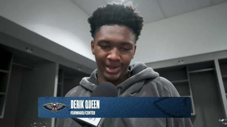 Derik Queen Interview Pelicans-Mavericks Postgame 11 21 2025