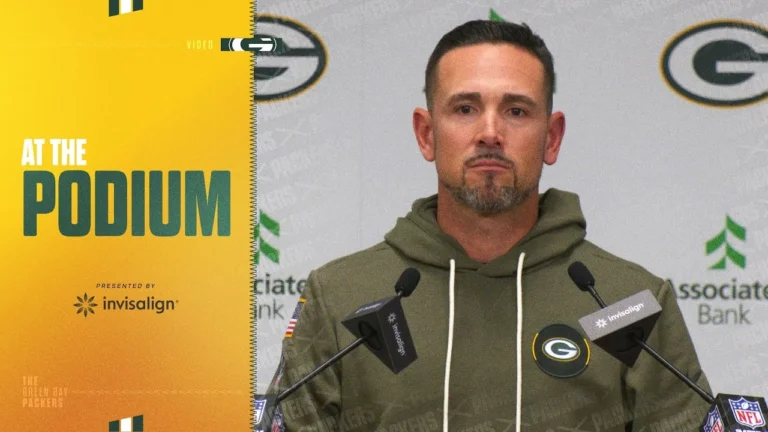 Matt LaFleur reacts to loss against Eagles: ‘We got to dig ourselves out of this hole’