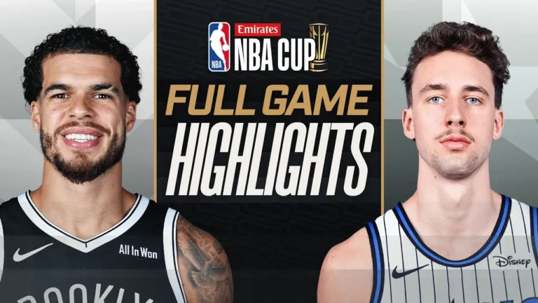 NETS at MAGIC EMIRATES NBA CUP FULL GAME HIGHLIGHTS November 14, 2025