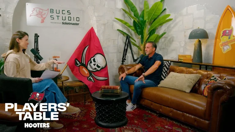 Martín Gramática on Bouncing Back Bucs Players’ Table Tampa Bay Buccaneers