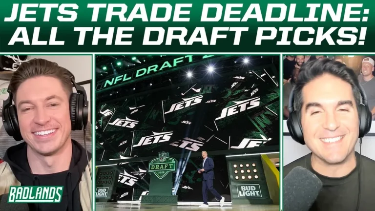 Connor Rogers & Joe Caporoso Jets Sauce Gardner & Quinnen Williams Trade Analysis (BADLANDS)