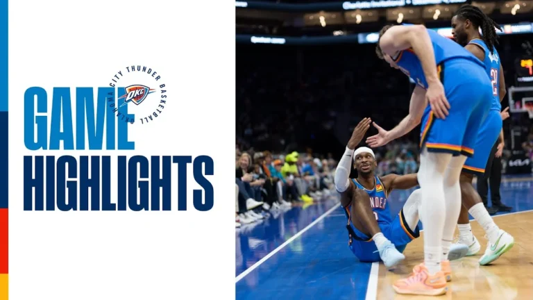 OKC Thunder at Charlotte Hornets Game Highlights November 15, 2025