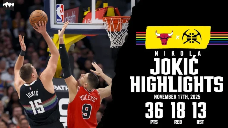Nikola Jokić 36-Point Triple-Double Highlights vs. CHI