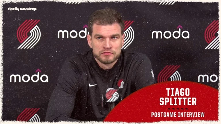 Tiago Splitter Postgame Media Availability at Oklahoma City Thunder November 23rd, 2025