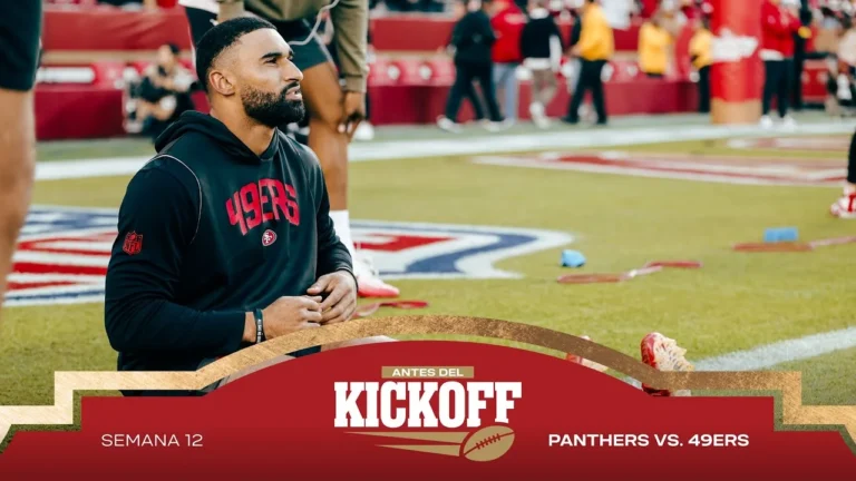 Antes del Kickoff: Semana 12 Carolina Panthers vs. San Francisco 49ers