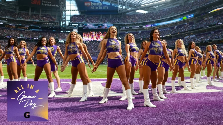 Behind-the-Scenes with NFL Cheerleaders on Gameday Minnesota Vikings