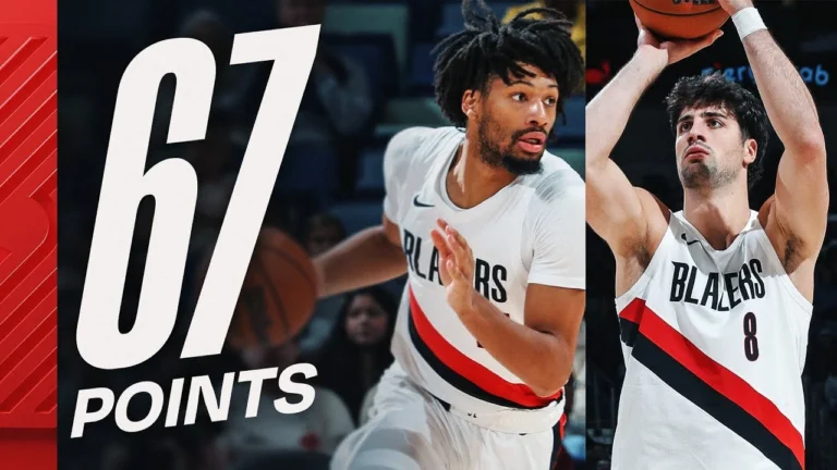 Shaedon Sharpe (35 PTS) & Deni Avdija (32 PTS) Were BALLING In New Orleans November 12, 2025