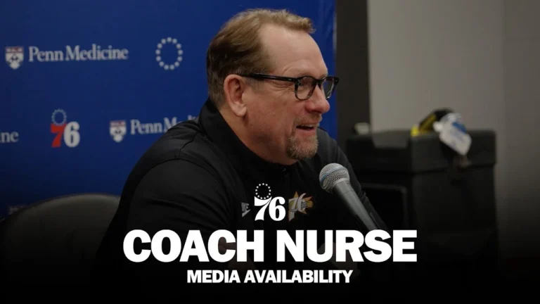 Philadelphia 76ers Postgame Media Availability Coach Nurse 11.20.25