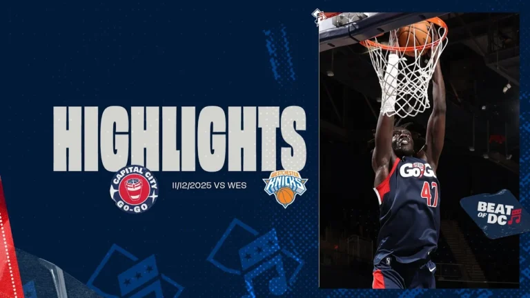 Highlights: Capital City Go-Go vs Westchester Knicks 11.12.25