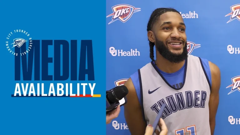 OKC Thunder Media Availability Practice November 1, 2025