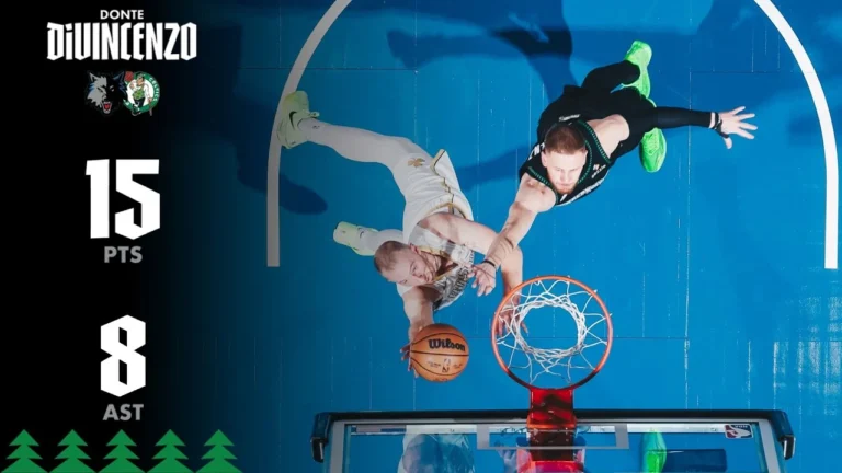 Donte DiVincenzo Drops 15 POINTS Against Celtics 11.29.25