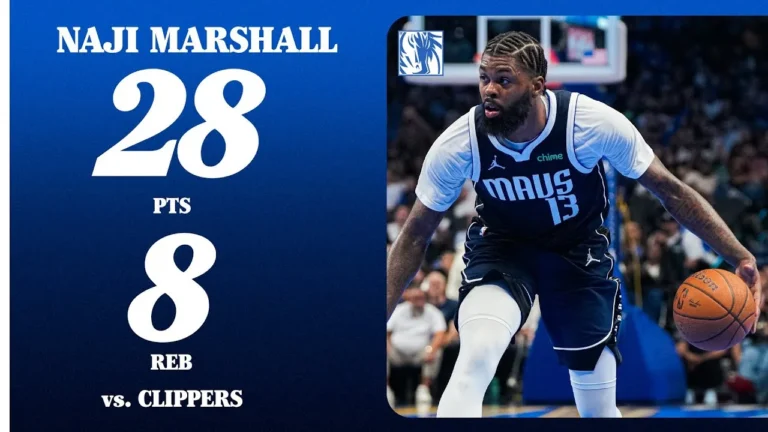 Naji Marshall (28 PTS 8 REB) vs. Los Angeles Clippers November 14, 2025
