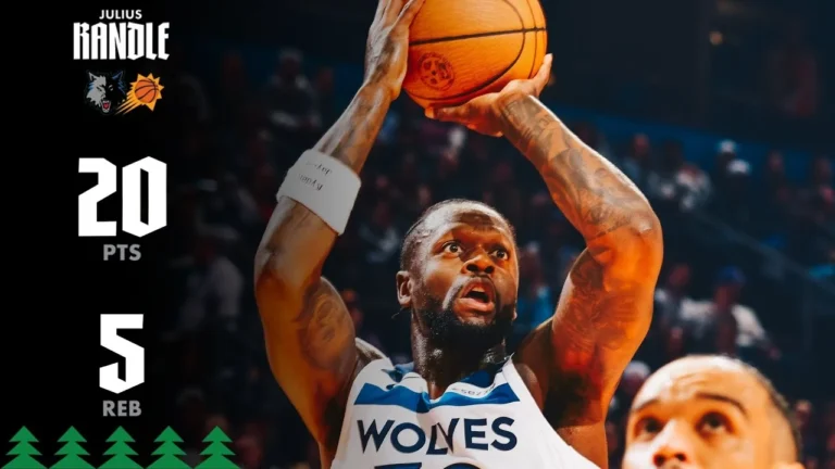 Julius Randle With 20 Points Against Phoenix Suns 11.21.25