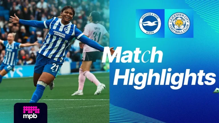 HIGHLIGHTS Brighton v Leicester City Women’s Super League