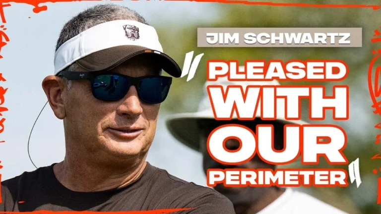 Jim Schwartz Press Conference: Pleased with our perimeter