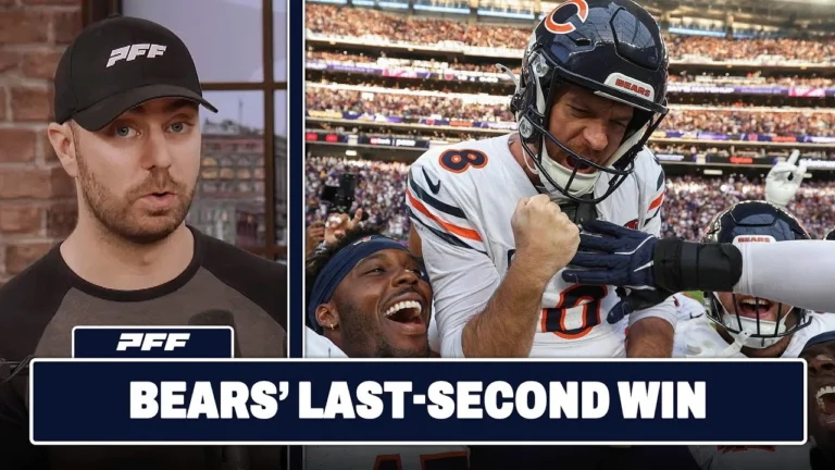 Chicago Bears vs. Minnesota Vikings Review PFF Grade Release Show