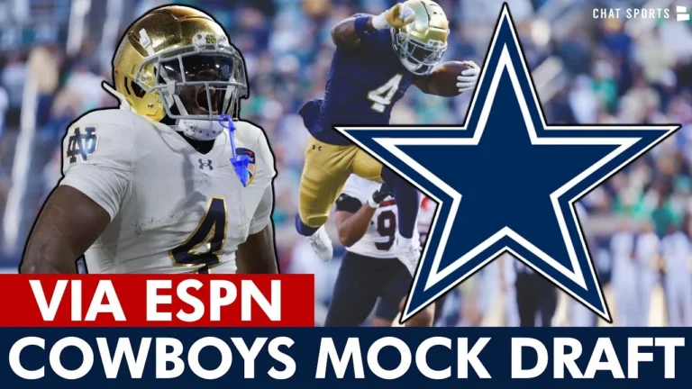Cowboys Mock Draft From ESPN: Matt Millers 2026 Round 1 Draft Picks For Cowboys Ft. Jeremiyah Love
