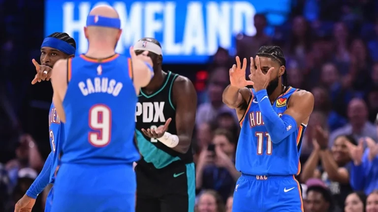 Thunder moves to 17-1 after win over Trail Blazers Courtside Highlights November 23, 2025