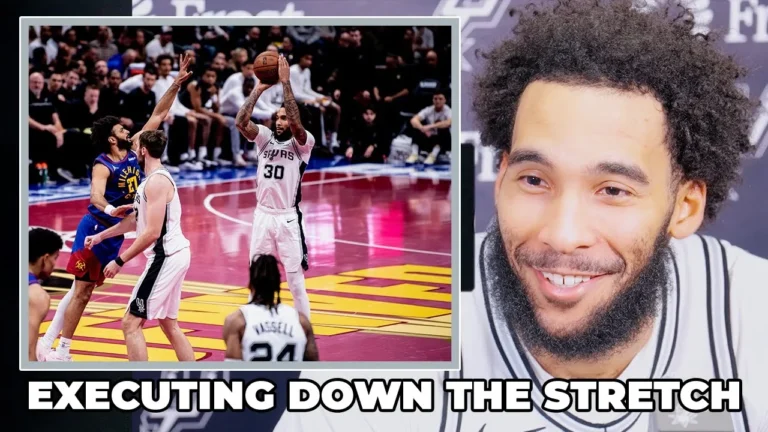 Julian Champagnie on Executing Clutch Plays Late in Denver