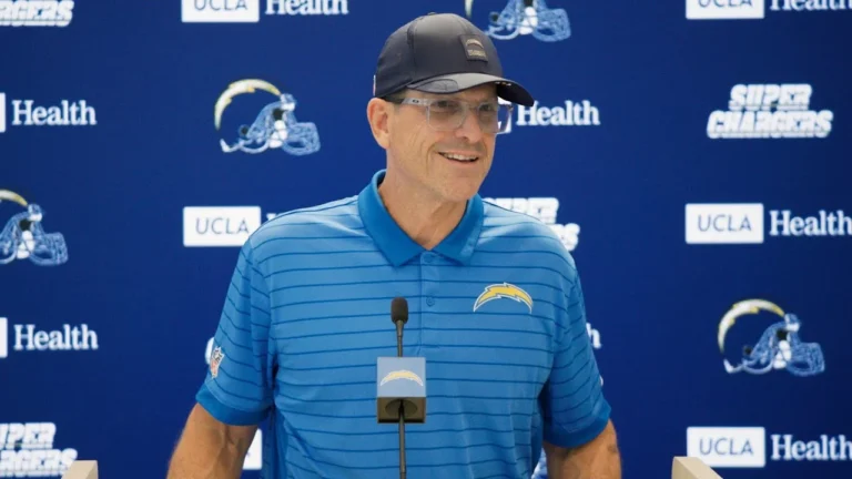 Harbaugh On Hampton & Raiders Prep LA Chargers